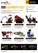 established equipment hire business - 2