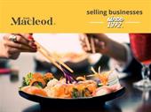 well set up sushi