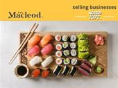 sushi takeaways busy area
